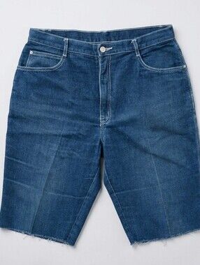 Vintage Gitano Dark Blue Men’s Denim Jeans Shorts‎